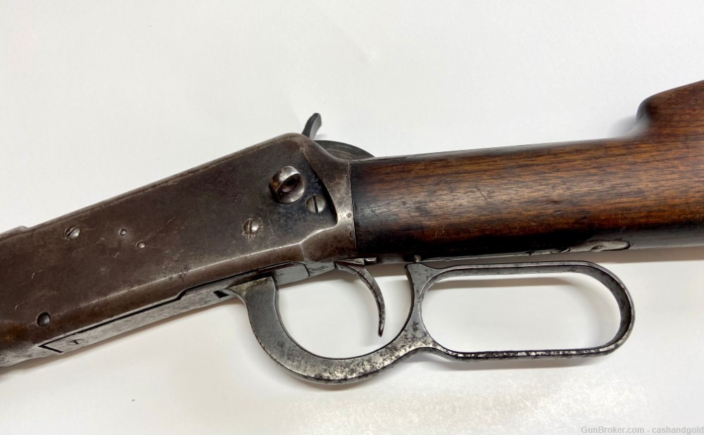 Vintage 1913 Winchester 1894 Saddle Ring Carbine .30 WCF Lever-Action Rifle-img-5
