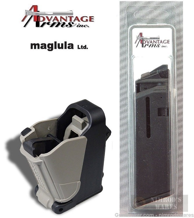 Advantage Arms CONVERSION MAGAZINE 22LR 10 Round Glock 20 21 + LULA LOADER-img-0