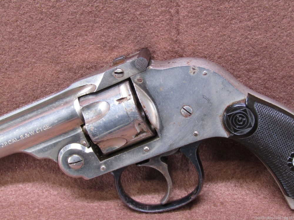 Harrington & Richardson H&R Top Break 32 S&W 5 Shot Revolver-img-8