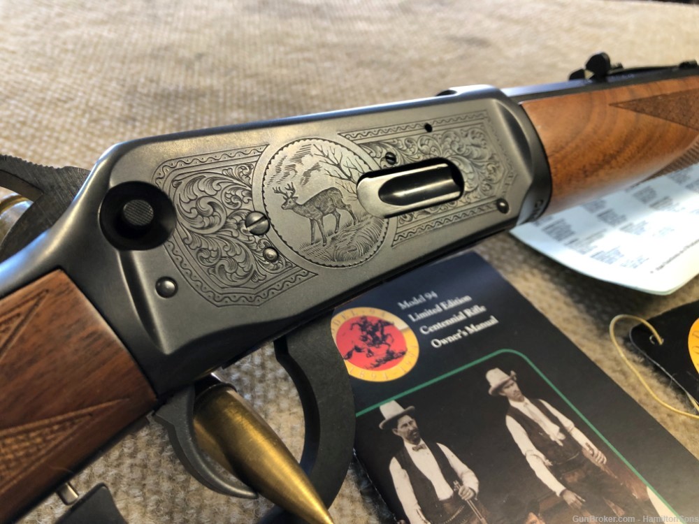WINCHESTER MODEL 94 100 YEAR ANNIVERSARY WITH ALL ORIGINAL PACKAGING -img-13