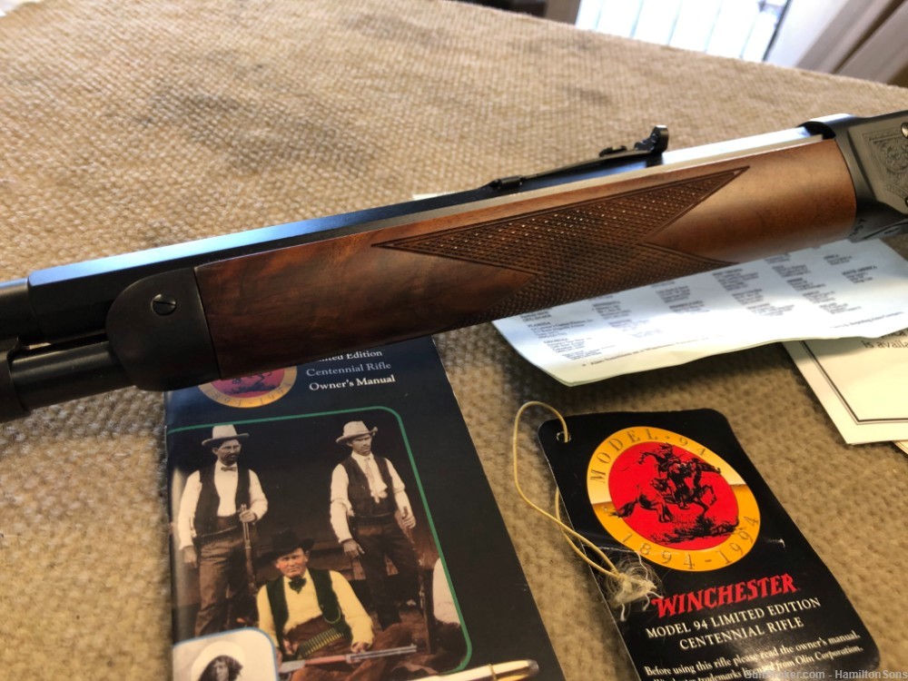 WINCHESTER MODEL 94 100 YEAR ANNIVERSARY WITH ALL ORIGINAL PACKAGING -img-24