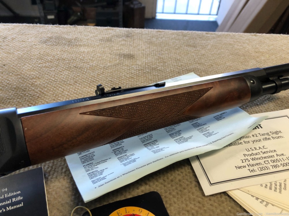 WINCHESTER MODEL 94 100 YEAR ANNIVERSARY WITH ALL ORIGINAL PACKAGING -img-14