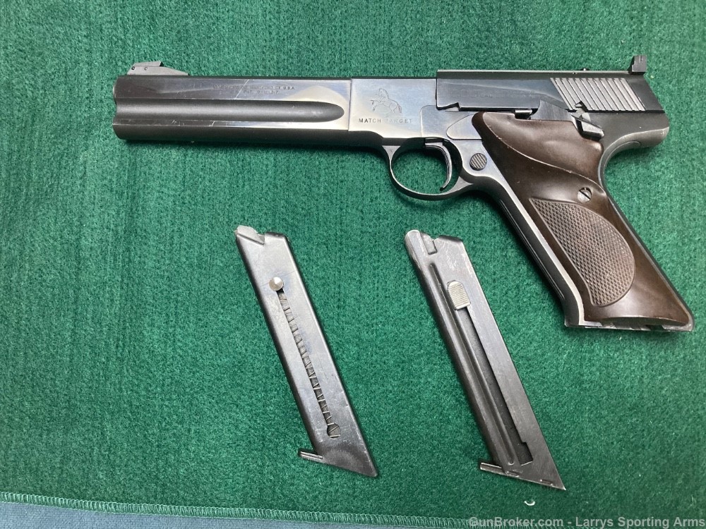 Colt Woodsman Match Target 22 pistol 6” hvy 1954 close to new condition-img-1