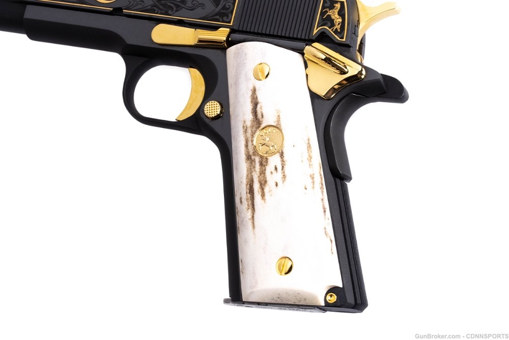Colt 1911 Government .38 Super EL COMPADRE Rare Limited Edition 70 Series-img-8