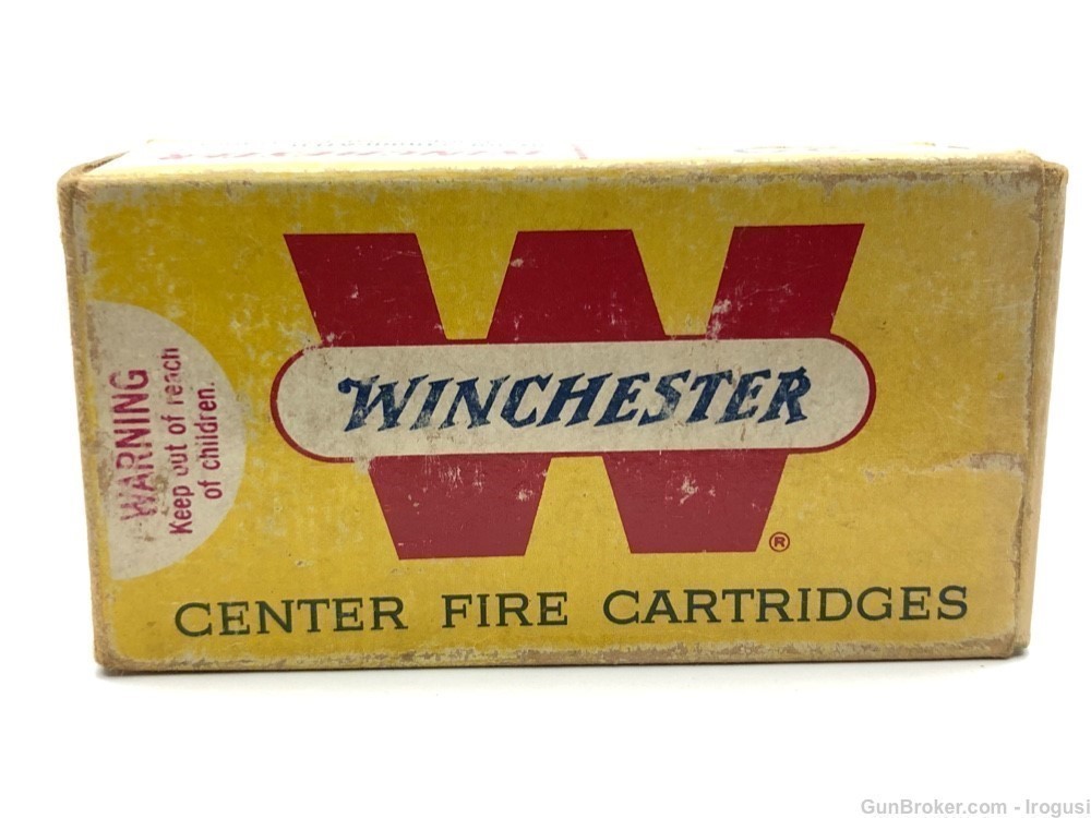 Winchester .32 S&W Long Vintage Box 28 Rounds + 1 Casing-img-1