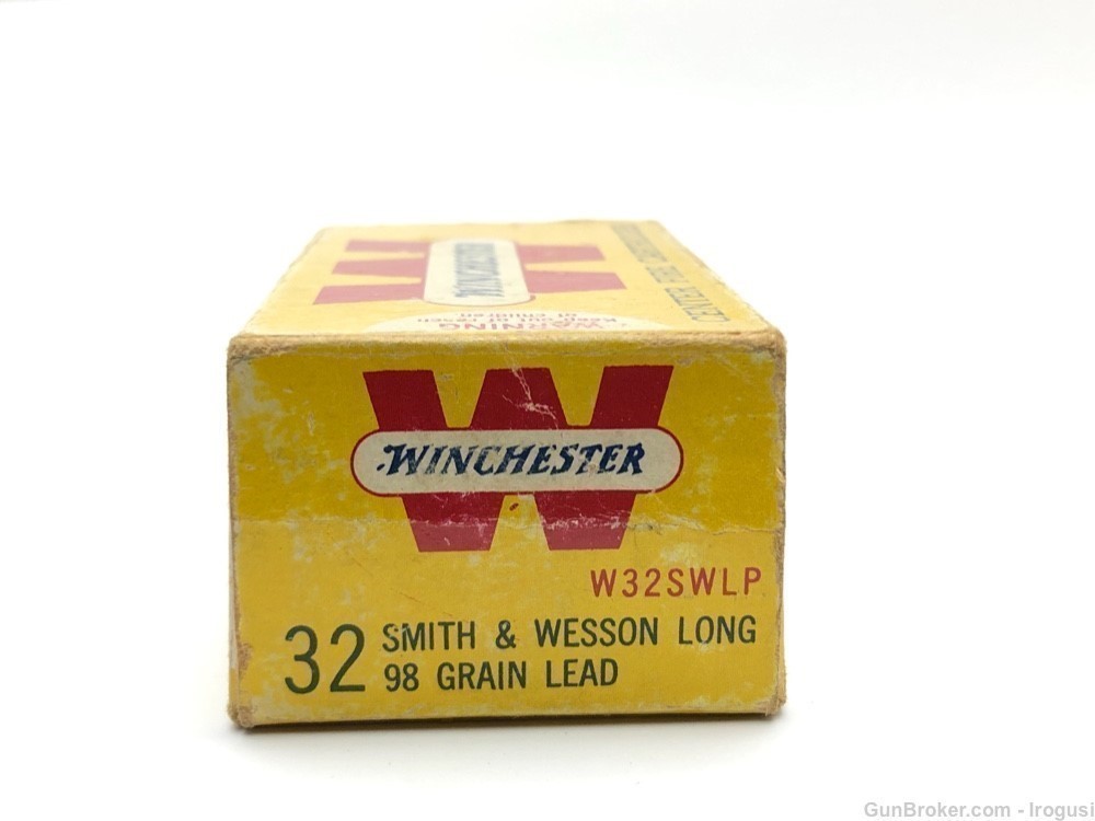 Winchester .32 S&W Long Vintage Box 28 Rounds + 1 Casing-img-4