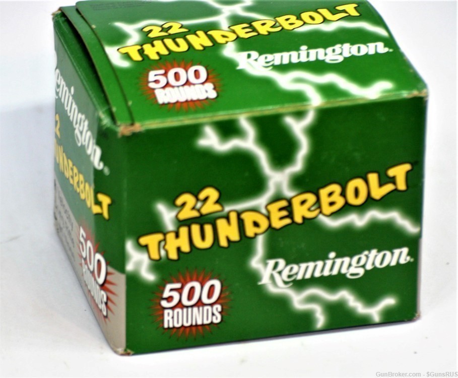 Remington Thunder Bolt 22 Long Rifle RN 22lr 36 Grain 22lr 500 Rounds Bulk-img-2