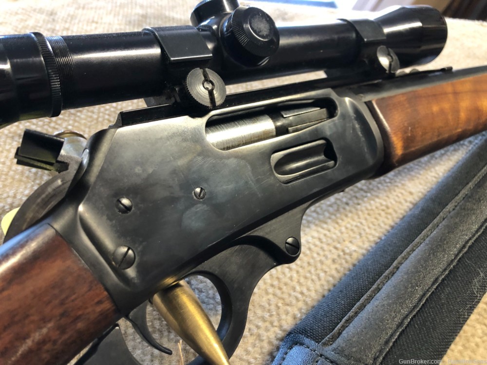 MARLIN GLENFIELD MOD 30 WITH ORIGINAL SCOPE AND RINGS -img-4