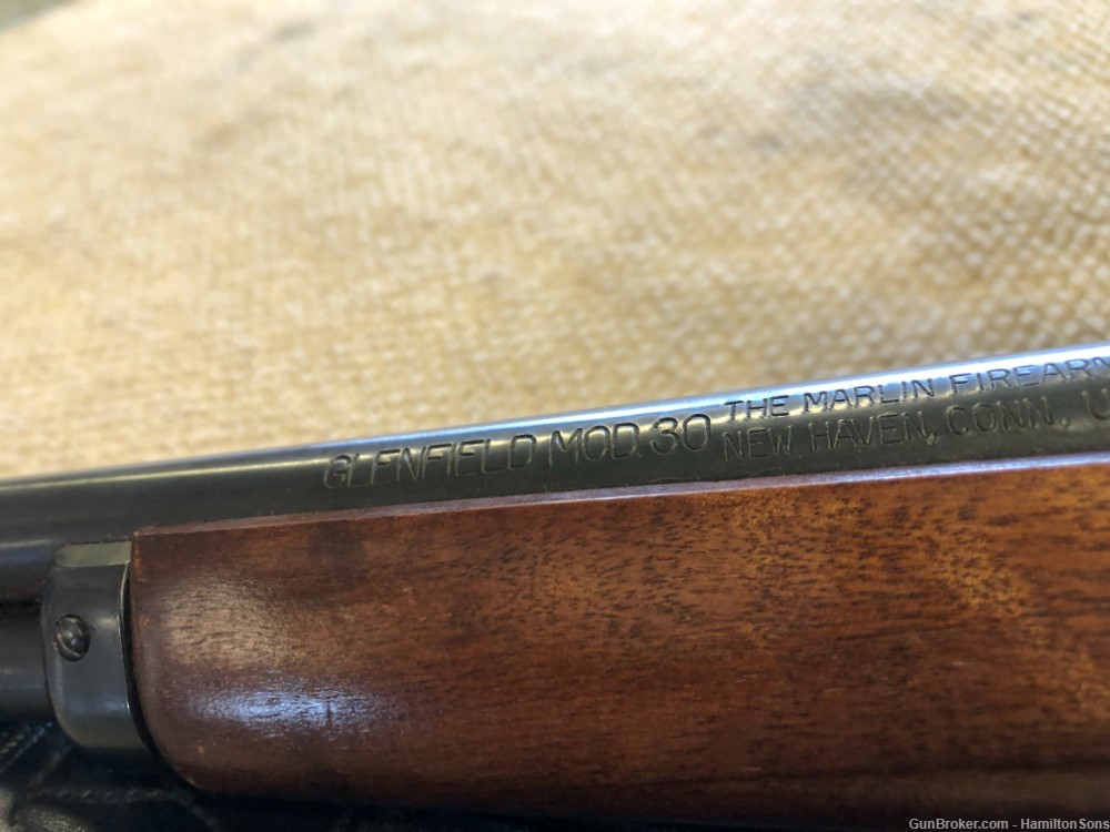 MARLIN GLENFIELD MOD 30 WITH ORIGINAL SCOPE AND RINGS -img-20