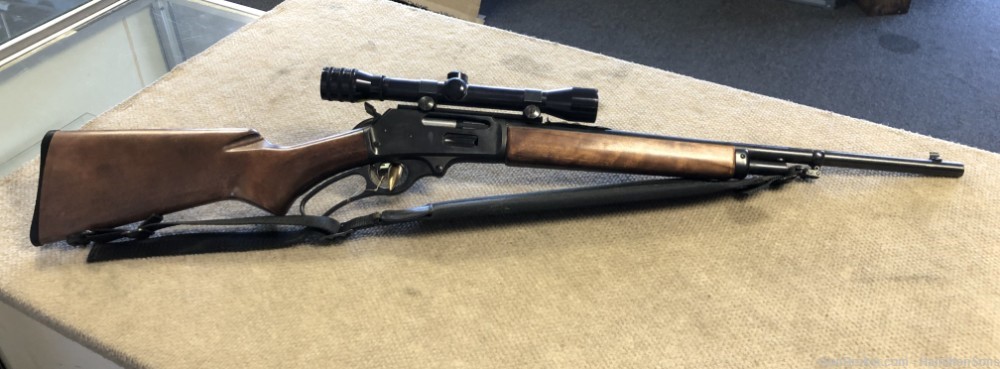 MARLIN GLENFIELD MOD 30 WITH ORIGINAL SCOPE AND RINGS -img-0