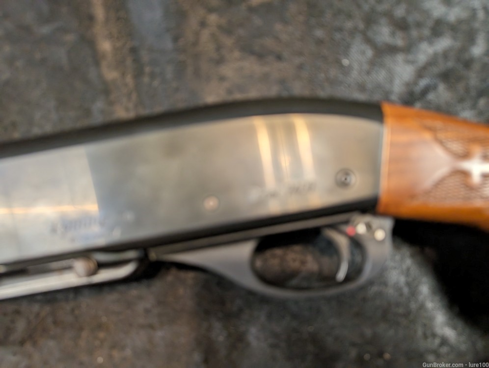 Remington 7400 Carbine 30-06 semi auto Rifle Walnut deluxe stock-img-18