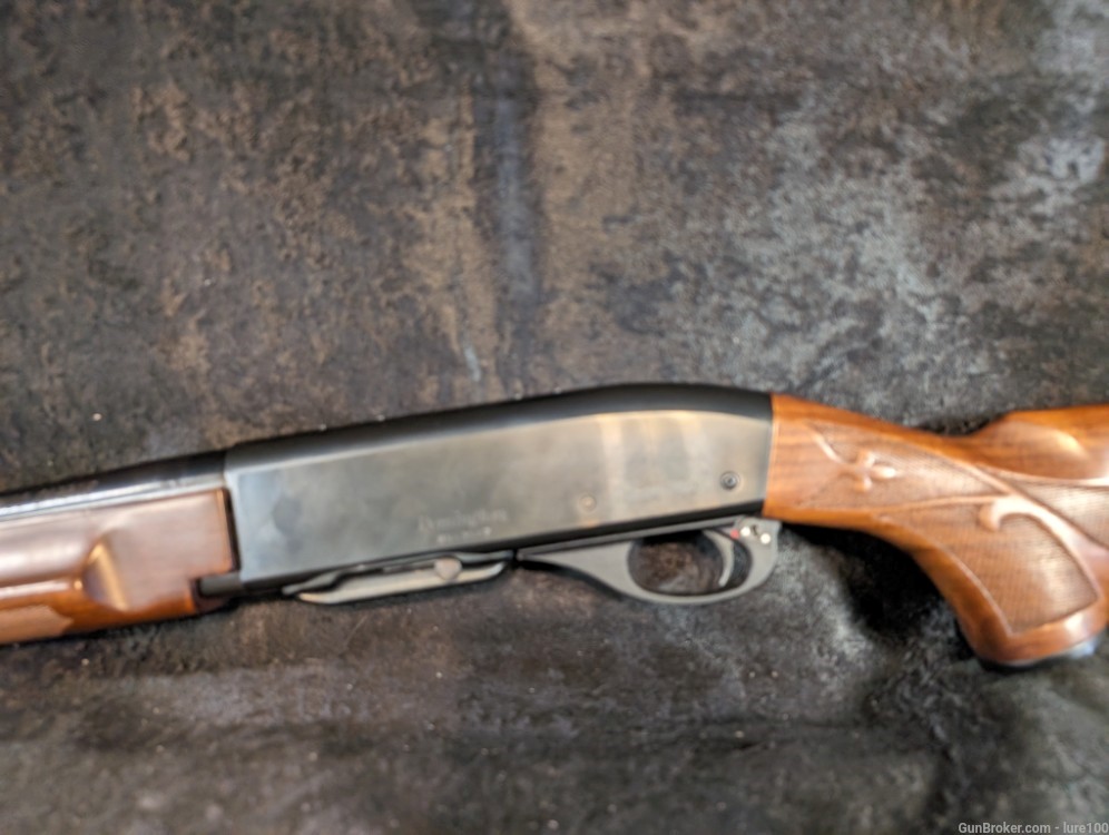 Remington 7400 Carbine 30-06 semi auto Rifle Walnut deluxe stock-img-11