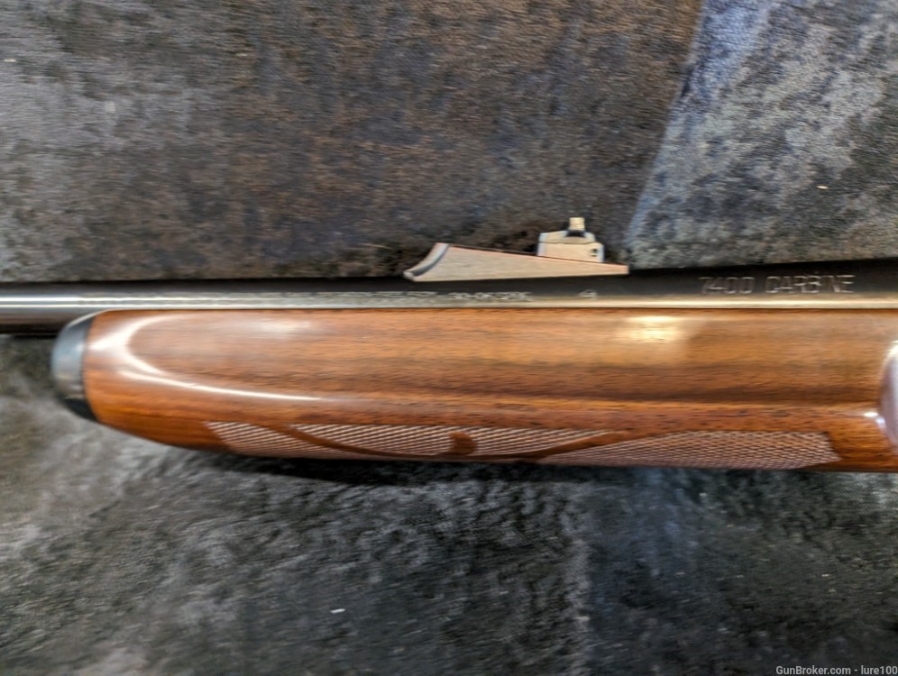 Remington 7400 Carbine 30-06 semi auto Rifle Walnut deluxe stock-img-31