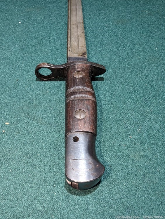 Original WW1 Winchester M1917 Bayonet No Date Mint -img-4