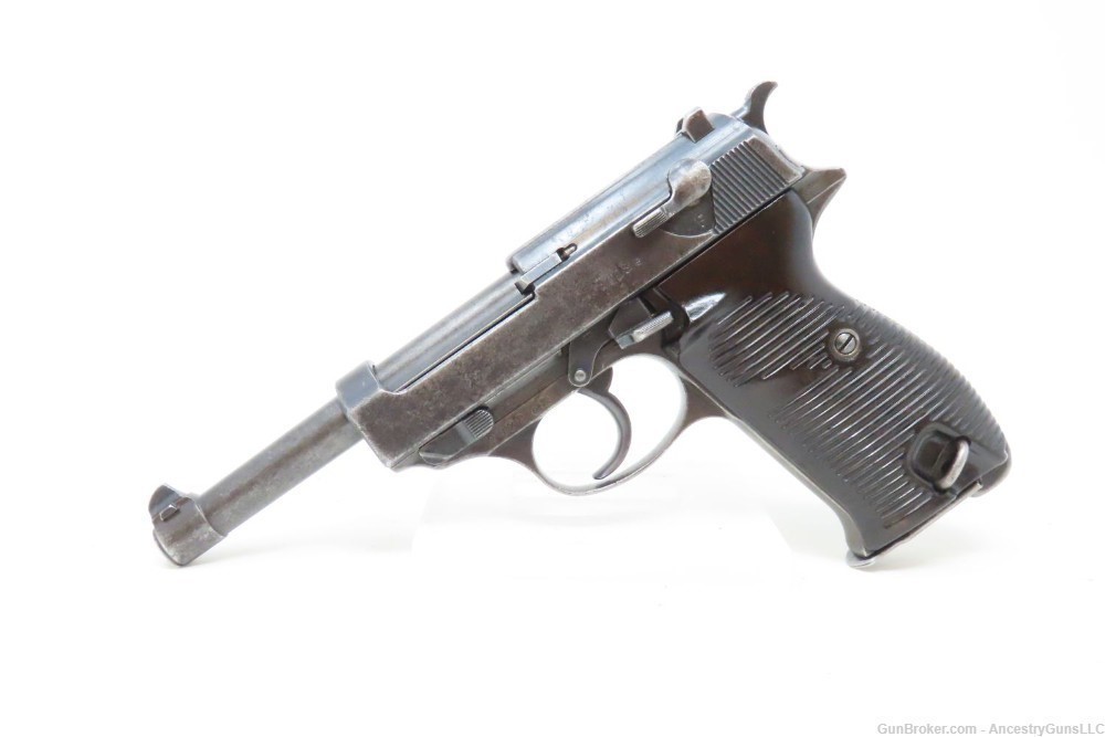 WORLD WAR 2 Walther "ac/42" Code P.38 GERMAN MILITARY Semi-Auto C&R Pistol -img-3
