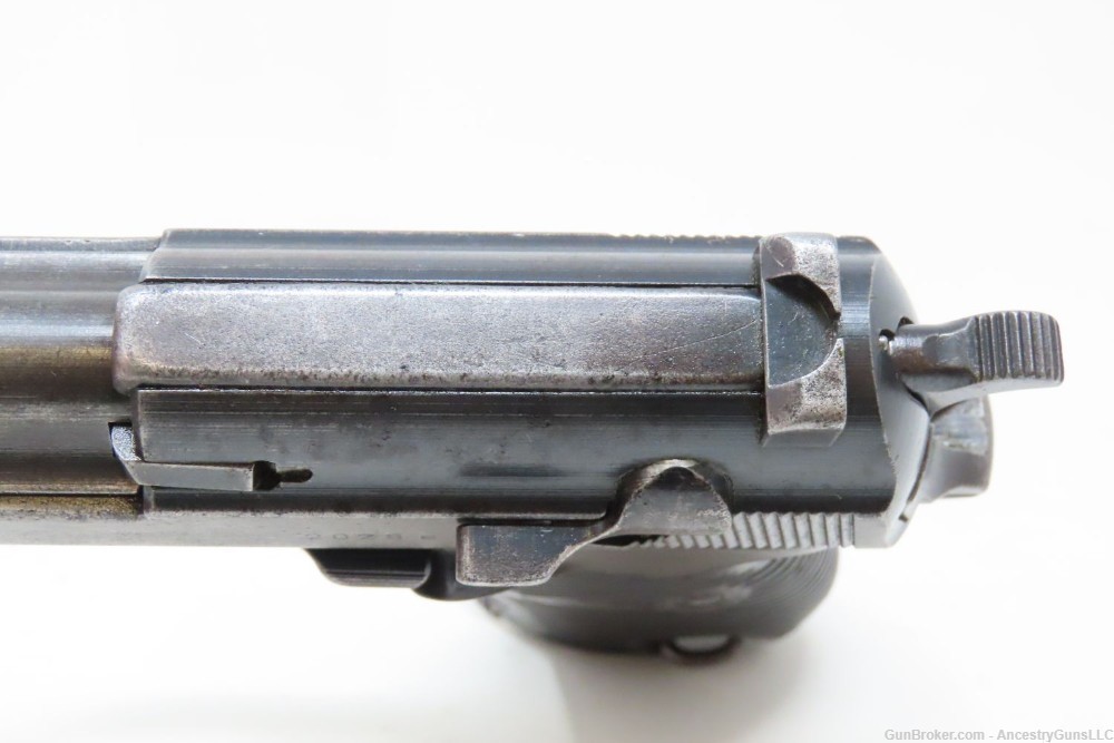 WORLD WAR 2 Walther "ac/42" Code P.38 GERMAN MILITARY Semi-Auto C&R Pistol -img-10
