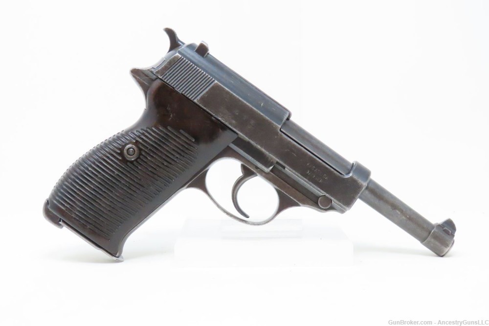 WORLD WAR 2 Walther "ac/42" Code P.38 GERMAN MILITARY Semi-Auto C&R Pistol -img-19
