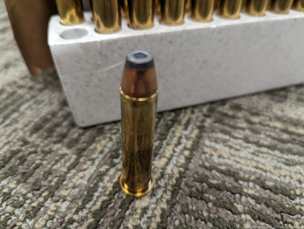 20 Rds Winchester .45-70 Govt Ammo 300 Gr JHP - FREE SHIP-img-1