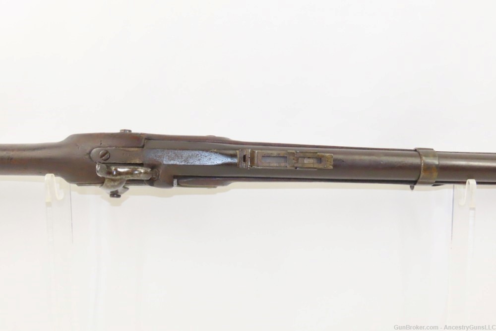 Antique CIVIL WAR Navy Contract WHITNEY M1861 Percussion “PLYMOUTH RIFLE”  -img-11
