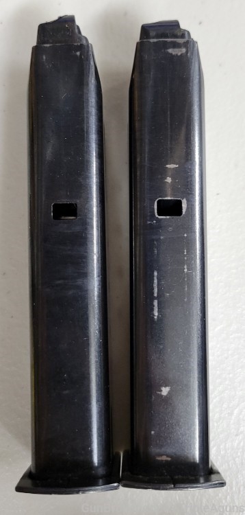 Ruger P89 9mm 15rd factory magazines lot of 2 used-img-3