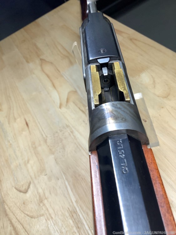 Uberti Winchester 1873 Rifle 45 LC Case Hardened -img-45