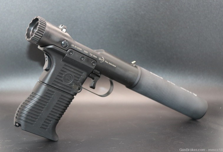 B&T Station SIX Bolt Action 9mm Pistol with Suppressor-img-1