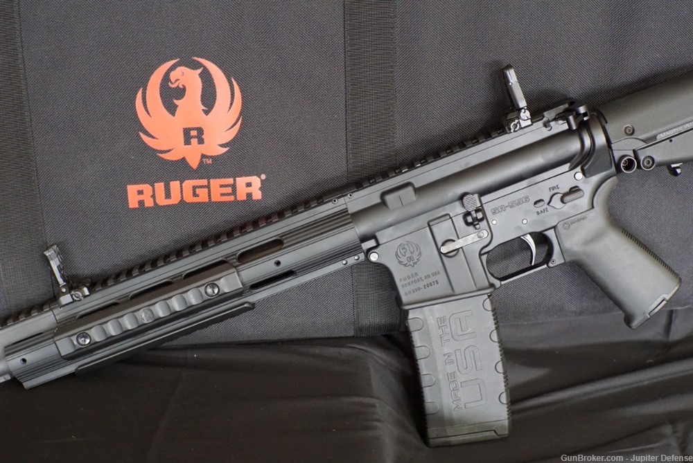 Ruger SR556 Piston operated carbine, Geissele trigger and Magpul UBR-img-2