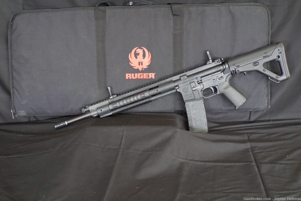 Ruger SR556 Piston operated carbine, Geissele trigger and Magpul UBR-img-0