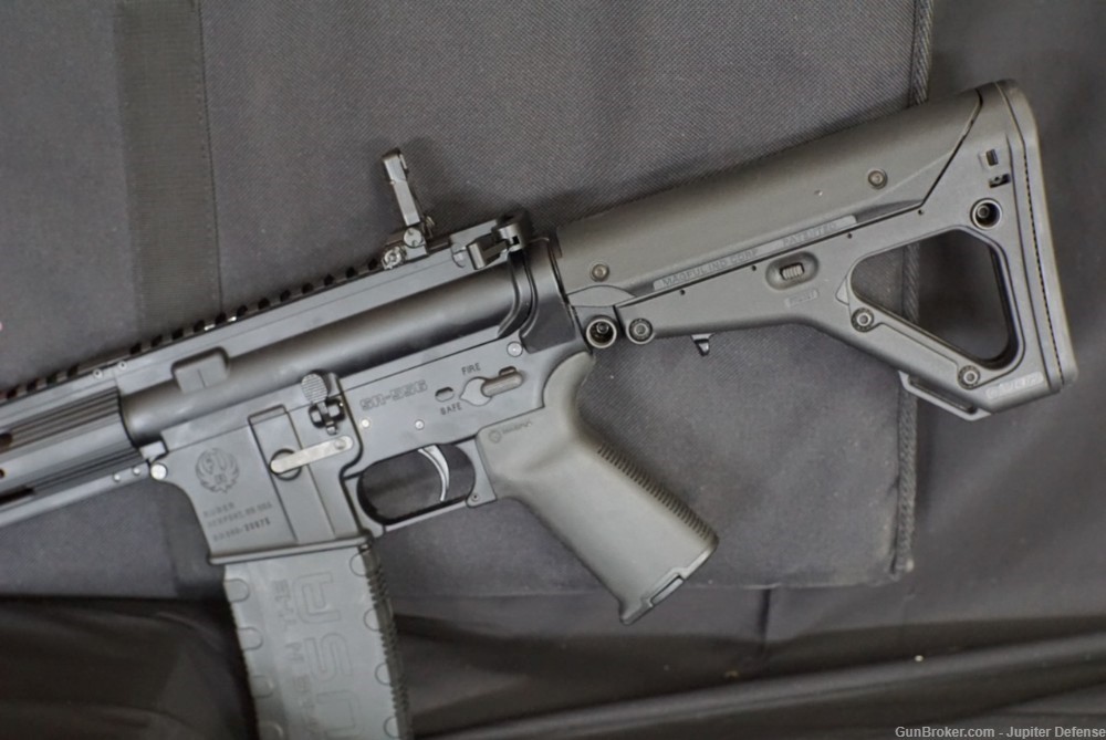 Ruger SR556 Piston operated carbine, Geissele trigger and Magpul UBR-img-1