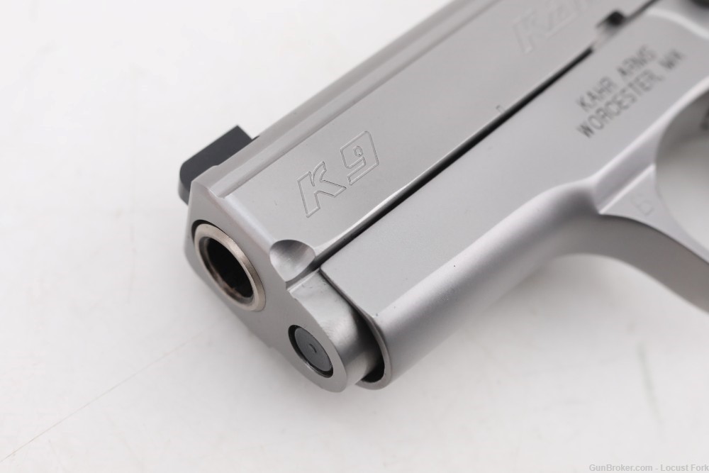 Kahr Arms K9 9mm 3.5" Stainless NS THREE MAGS Factory Box SUPER NICE NoRsrv-img-4