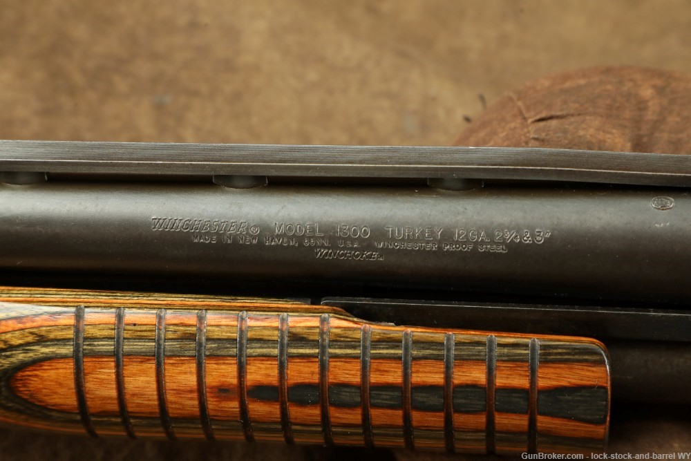 1987 Engraved Winchester 1300 NTWF 22” 12GA Pump Action Shotgun-img-28