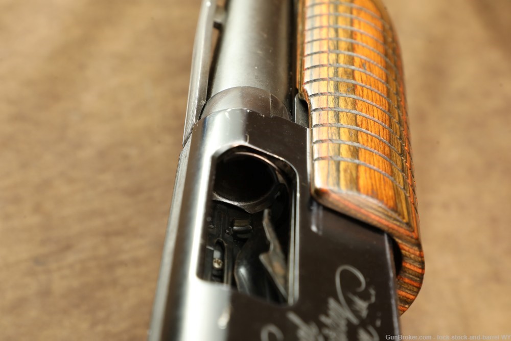 1987 Engraved Winchester 1300 NTWF 22” 12GA Pump Action Shotgun-img-26