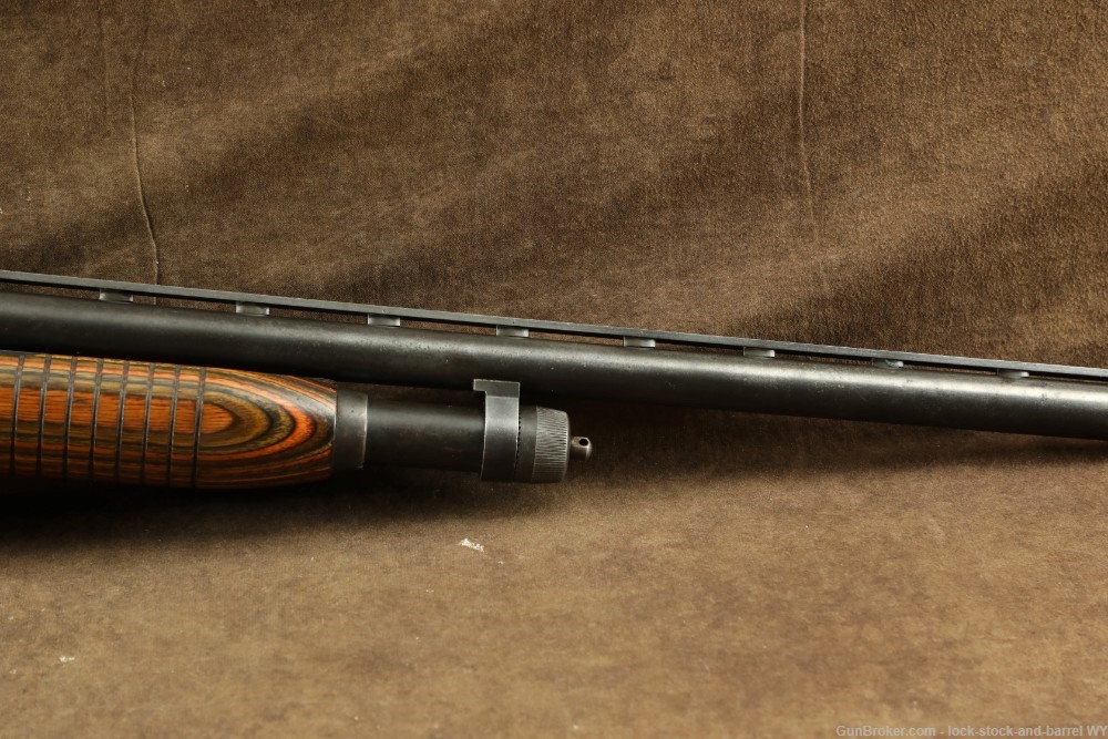 1987 Engraved Winchester 1300 NTWF 22” 12GA Pump Action Shotgun-img-6