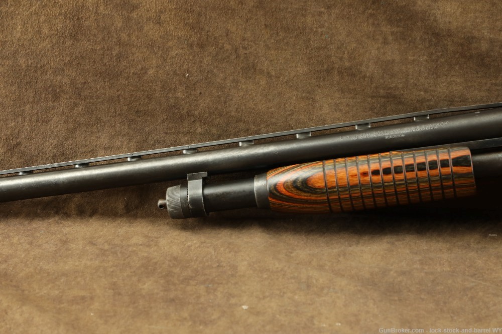 1987 Engraved Winchester 1300 NTWF 22” 12GA Pump Action Shotgun-img-10