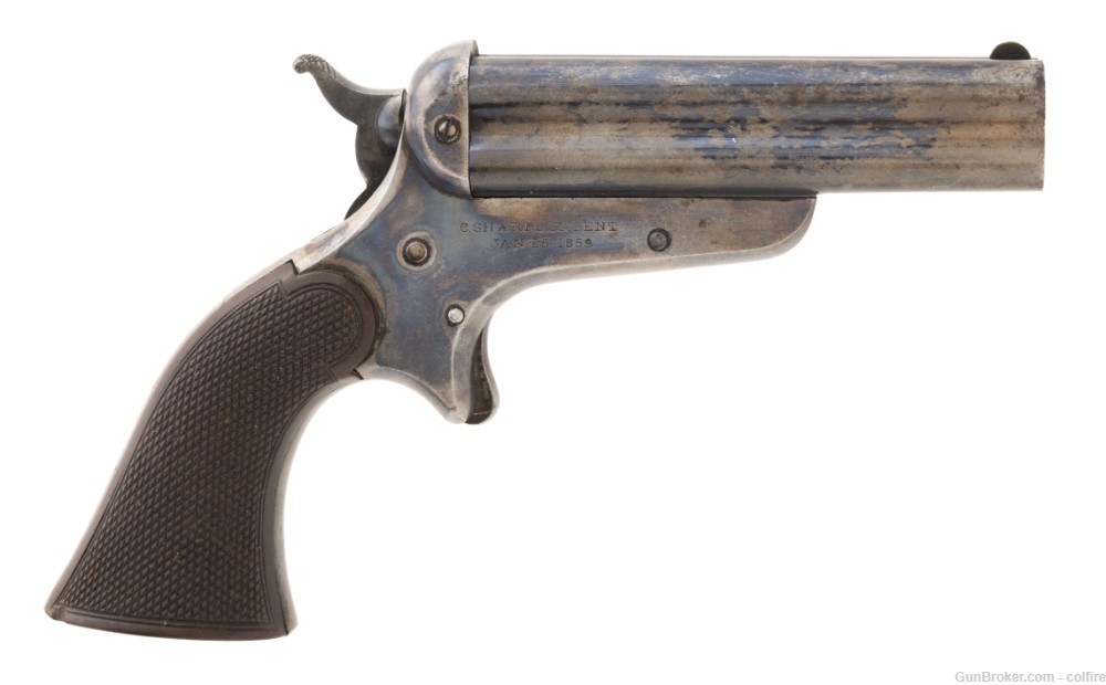 Sharps Model 3B Derringer (AH8142)-img-0