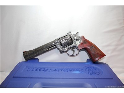 Rare Collector Custom Engraved S&W Smith & Wesson 629 Deluxe 6.5" 44 MAG