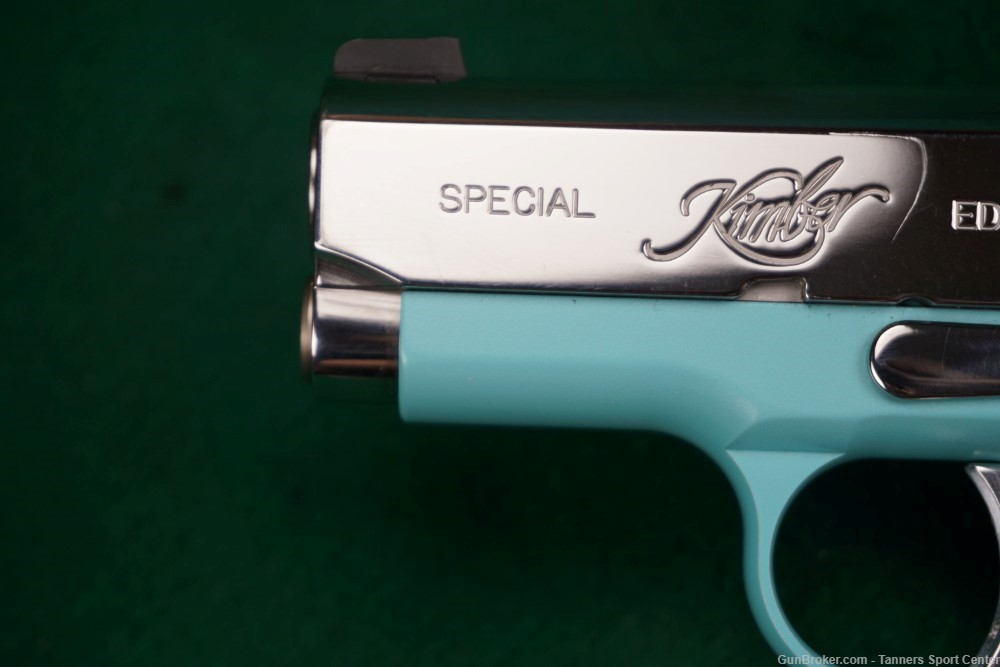 Kimber Special Edition Ultra Bel Air II Tiffany Blue 9 9mm No Reserve-img-1