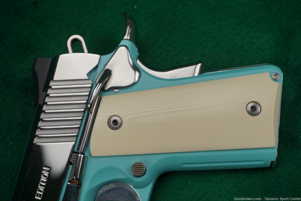 Kimber Special Edition Ultra Bel Air II Tiffany Blue 9 9mm No Reserve-img-6