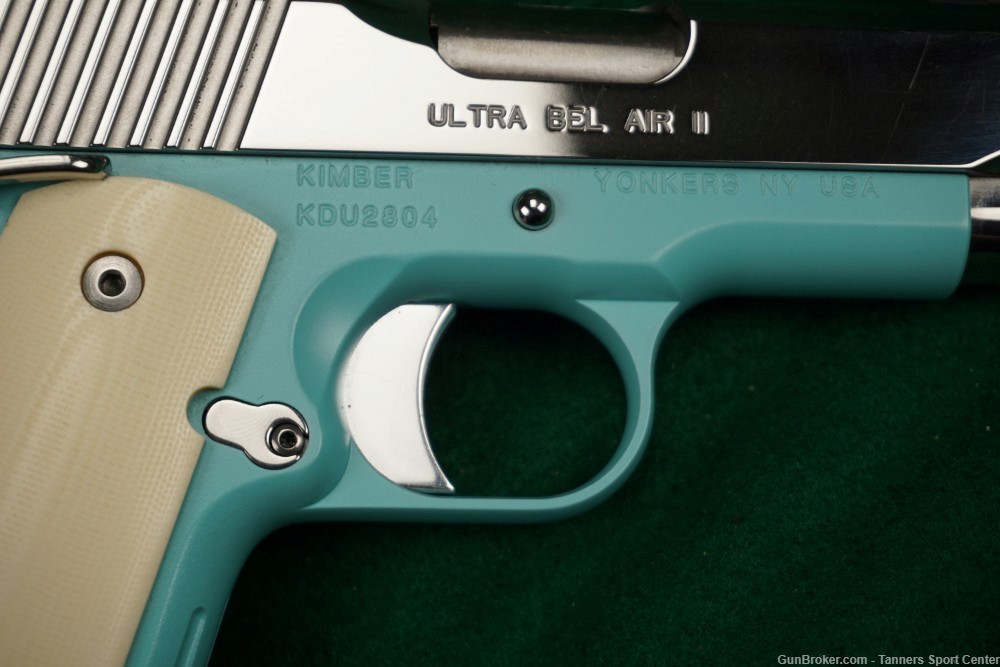 Kimber Special Edition Ultra Bel Air II Tiffany Blue 9 9mm No Reserve-img-17