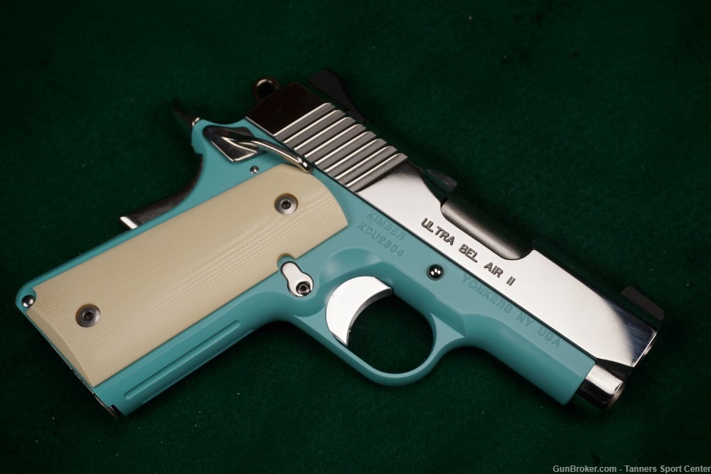 Kimber Special Edition Ultra Bel Air II Tiffany Blue 9 9mm No Reserve-img-12