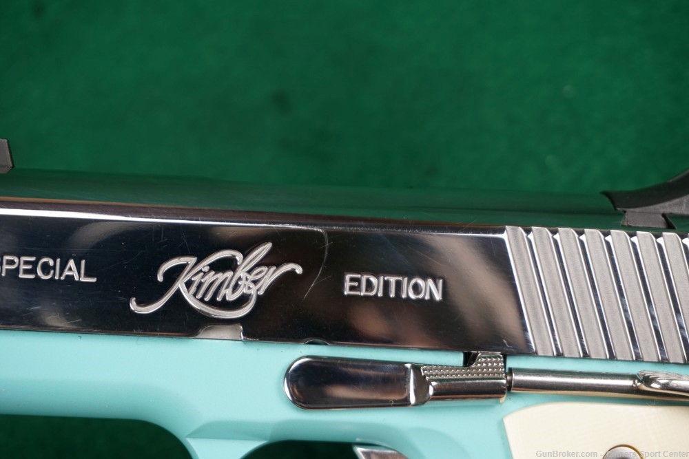 Kimber Special Edition Ultra Bel Air II Tiffany Blue 9 9mm No Reserve-img-3