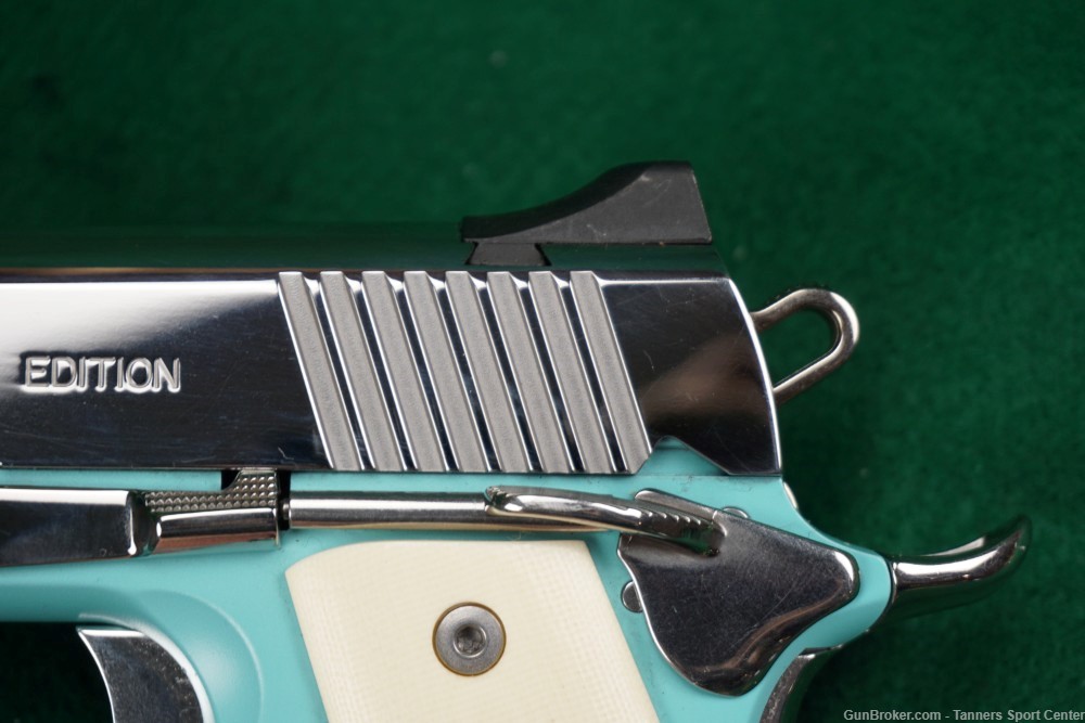 Kimber Special Edition Ultra Bel Air II Tiffany Blue 9 9mm No Reserve-img-4