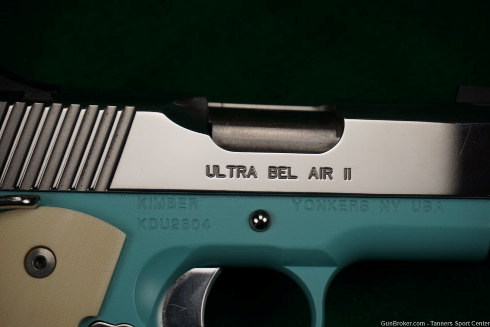 Kimber Special Edition Ultra Bel Air II Tiffany Blue 9 9mm No Reserve-img-15