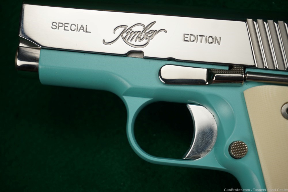 Kimber Special Edition Ultra Bel Air II Tiffany Blue 9 9mm No Reserve-img-5