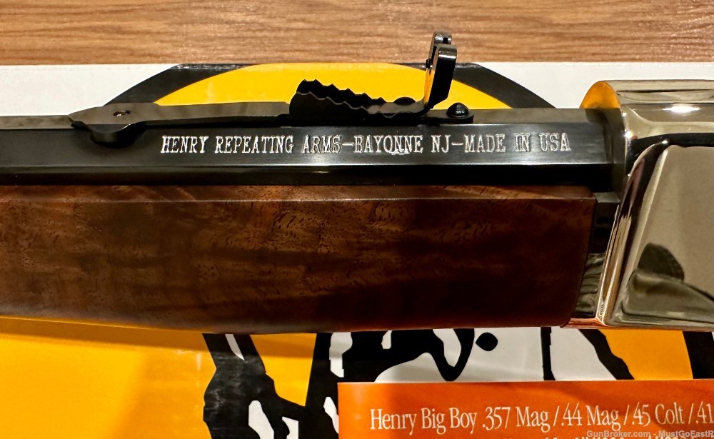 Henry H006S Big Boy Silver Masterpiece .44 Mag/.44 Spl, 1 of 25, Lucky #7!-img-9