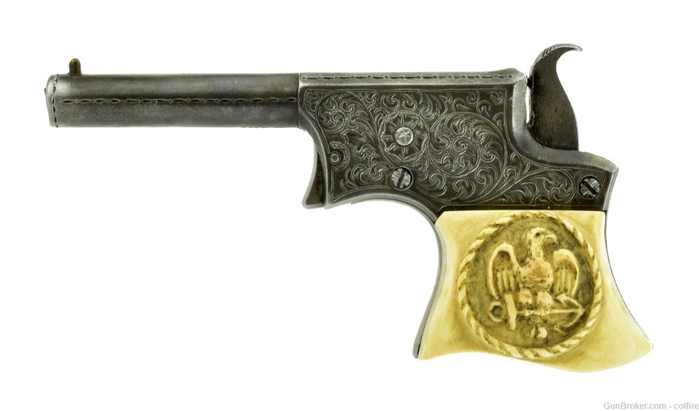 Factory Engraved Remington Vest Pocket Pistol. (AH4966)-img-1