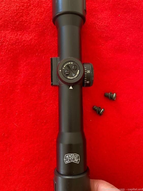 Hensoldt Wetzler Z24 Type 2 scope w/2 Cams HK Illuminator -img-3