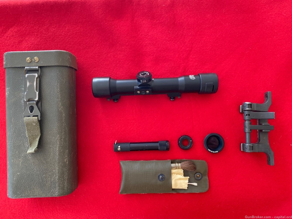 Hensoldt Wetzler Z24 Type 2 scope w/2 Cams HK Illuminator -img-0