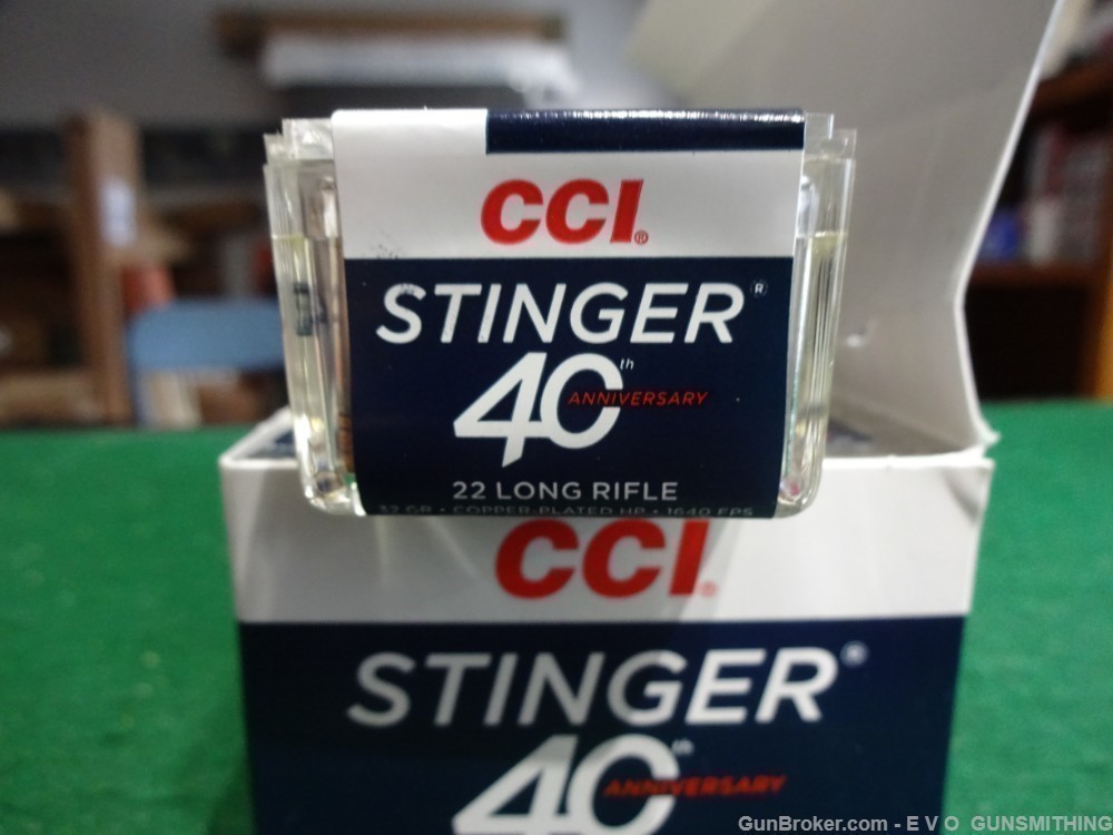 CCI Varmint Stinger 22 LR 32 gr Copper Plated Hollow Point 500 ROUNDS 0050 -img-7