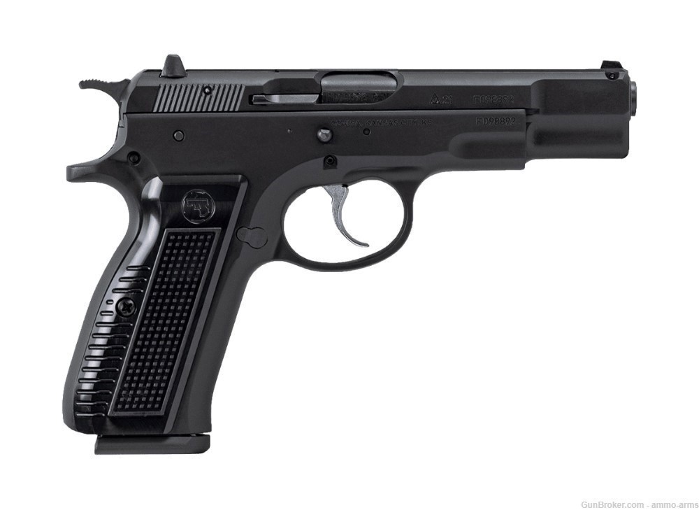 CZ-USA CZ 75 B Retro 9mm Luger 4.6" Black Polycoat 16 Rds 91121-img-1